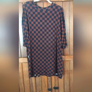 Dressed In LALA mocha And Black Playsuit